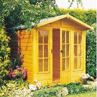 pinnacle 7ft x 7ft 23m x 23m chatsworth apex summerhouse