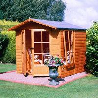 pinnacle 7ft x 7ft 23m x 23m buckingham apex summerhouse