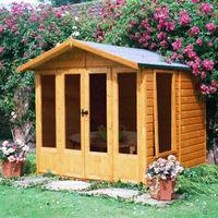 Pinnacle 7ft x 7ft (2.05m x 1.98m) Parham Summerhouse Installation