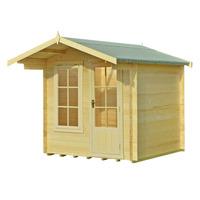Pinnacle 7ft x 7ft (2.09m x 2.09m) Crinan Log Cabin Delivery Only