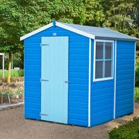 Pinnacle 7ft X 5ft (2.04m x 1.61m) Single Door Shiplap Apex Shed