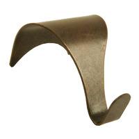 Picture Rail Hook Bronzed Pack of 2