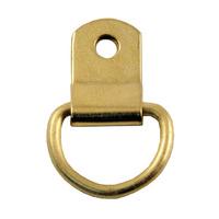 Picture Hanging D Ring Brassed 25mm