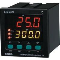 PID Temperature controller Enda ETC7420 Pt100, J, K, T, S, R 2 A relay, SSR (L x W x H) 101 x 72 x 72 mm