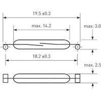 pic pmc 1401t smd reed switch t series spst no 1 a 200 vdc140 vac 10 w