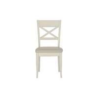 Pierre Pair of Cross Back Dining Chairs