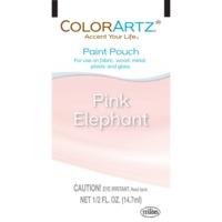 Pink Elephant Colorarts Paint Pouch