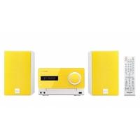 pioneer xcm35y hi fi micro system in yellow