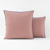 Pink Tie Print Cotton Percale Pillowcase