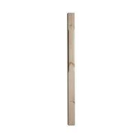 pine stop chamfered newel post w90mm l1500mm