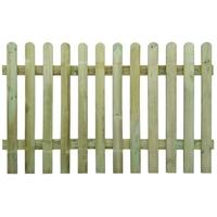 Picket Fence 200 x 120 cm Wood