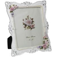 pink roses and pearls photo frame set of 4