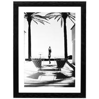 piano black frame print barbados gaby fling