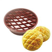Pineapple Bun bread Seal Cookies Biscuit Cutters Fondant Gum Paste Decorating Sugar craft Tools for the Kitchen Baking(1PCS)