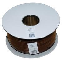 Pik-a-pak Fl25Drpi 1.0mm Tv Coaxial 100m Low Loss Cable Brown