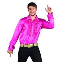 Pink disco shirt for men