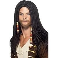 pirate wig with beads