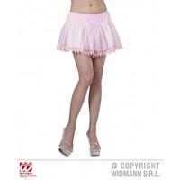 Pink Teardrop Lace Petticoat for 50s Fancy Dress