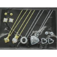 Pierre Cardin Ladies Womens Costume Pendant Necklace & Earring Jewellery Set x 4