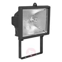 Pivotable 400W outdoor spotlight POWER II, black