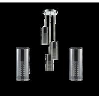 Piper Mirrored Cylinder Light Set