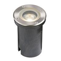 Pillar marine 50W GU10 Round Buried Uplighter Marine Steel IP65 - 85245