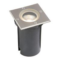 Pillar marine 50W GU10 Square Buried Uplighter Marine Steel IP65 - 85244