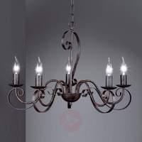 Pisa Chandelier Country House Five Bulbs