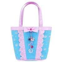 Pink Poppy Sweetness and Charms Handbag (Blue)