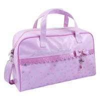 pink poppy sweetness and charms overnight bag pale pink