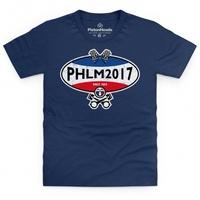 pistonheads phlm17 oval kids t shirt