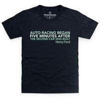 PistonHeads Auto Racing Quote Kid\'s T Shirt