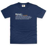 pistonheads manual kids t shirt