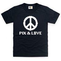 Pix and Love Kid\'s T Shirt