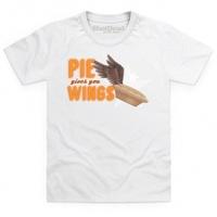 Pie Gives You Wings Kid\'s T Shirt