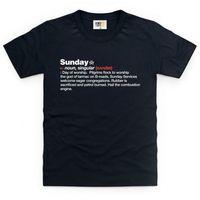 PistonHeads Sunday Kid\'s T Shirt