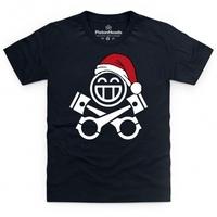PistonHeads Smiley Santa Kid\'s T Shirt