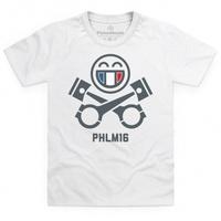 PistonHeads PHLM16 Smiley Kid\'s T Shirt