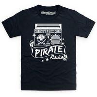 pirate radio kids t shirt