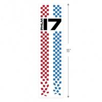 PistonHeads PHLM17 Stripes 15 Inch Sticker