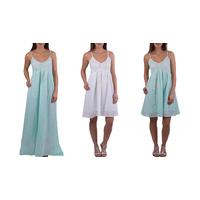 Pia Rossini Midi or Maxi Summer Dress - White or Mint