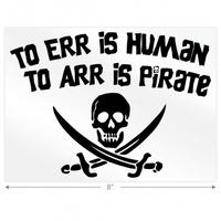 Pirate Err Sticker