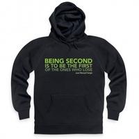 pistonheads being second quote hoodie