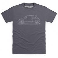 PistonHeads Fiat 500 Abarth T Shirt