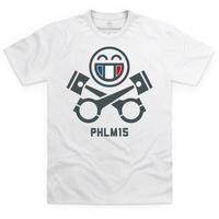 PistonHeads PHLM15 Smiley Tricolour T Shirt