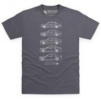 pistonheads m5 generations t shirt