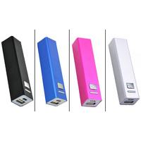 Pink 2600mAh Portable Mini USB Power Bank Charger