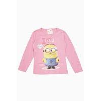 pink minion long sleeve t shirt