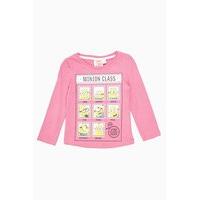 Pink Minions Print T-Shirt