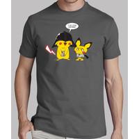 pika vader strikes back - man t-shirt